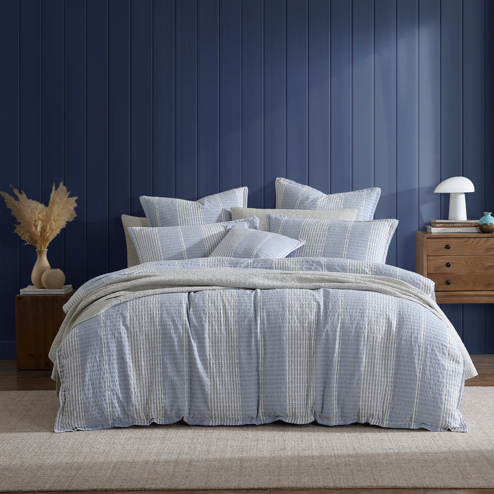 Platinum Logan and Mason Hurley Slate Quilt Cover Set | My Linen