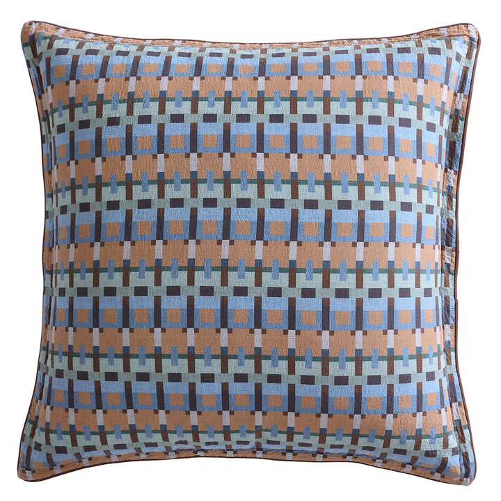 Platinum Logan and Mason Kassia Multi European Pillowcase | My Linen