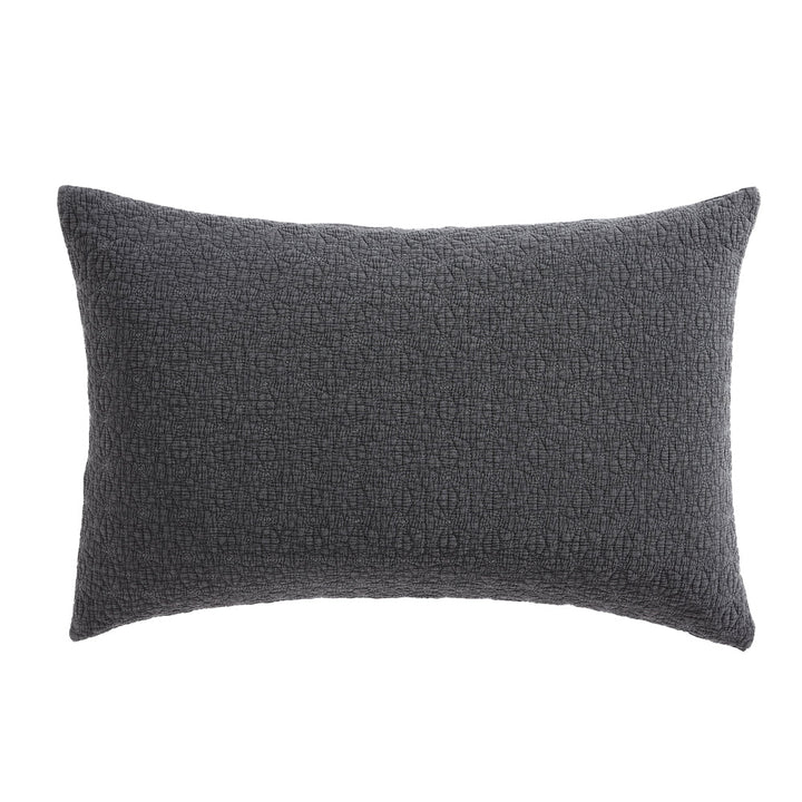Kayo Charcoal Pillowsham Pair | 2 Pack