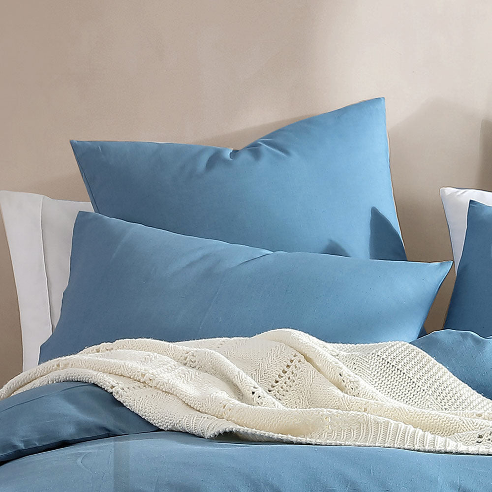 Serene Denim European Pillowcase