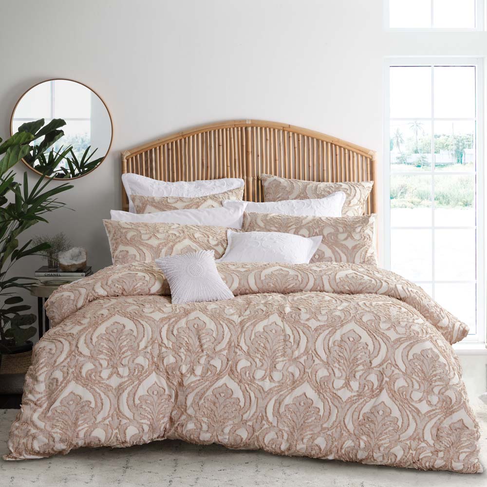 Amari Linen Quilt Cover Set | King Bed