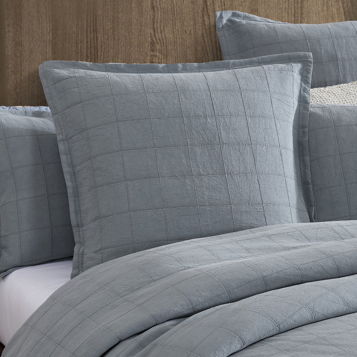 Private Collection Artemis Denim European Pillowcase Lifestyle | My Linen