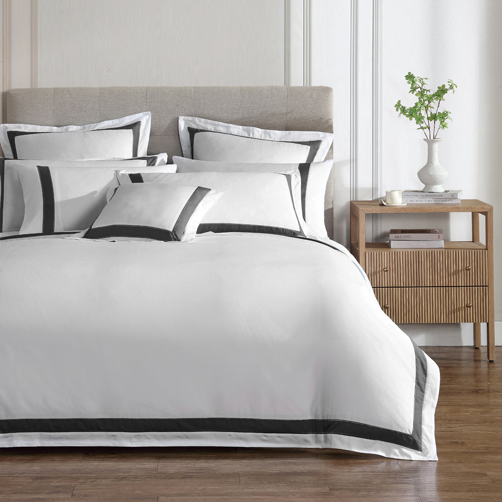 Private Collection Bentley Charcoal Quilt Cover Set | My Linen