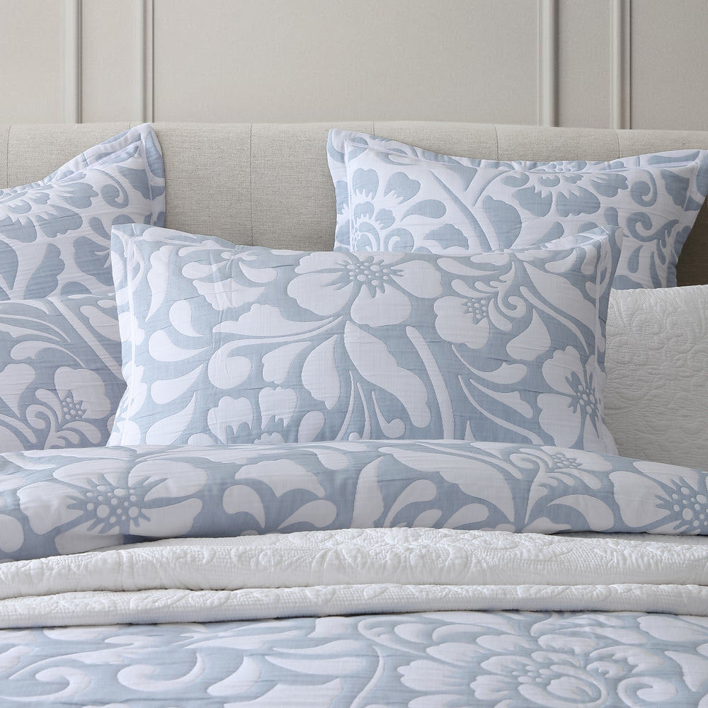 Eleanor Sky Quilt Cover Set | King Bed