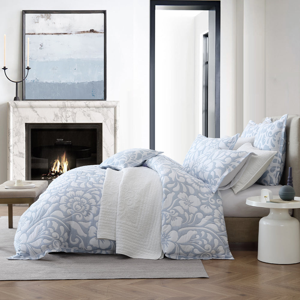 Eleanor Sky Quilt Cover Set | Super King