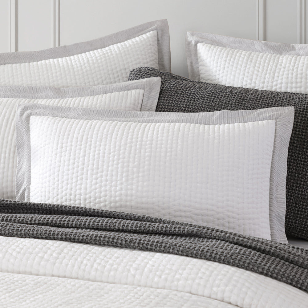 Felix Charcoal Quilt Cover Set | King Bed