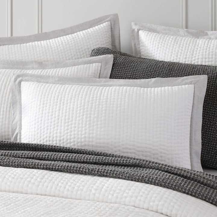 Felix Charcoal Quilt Cover Set | King Bed