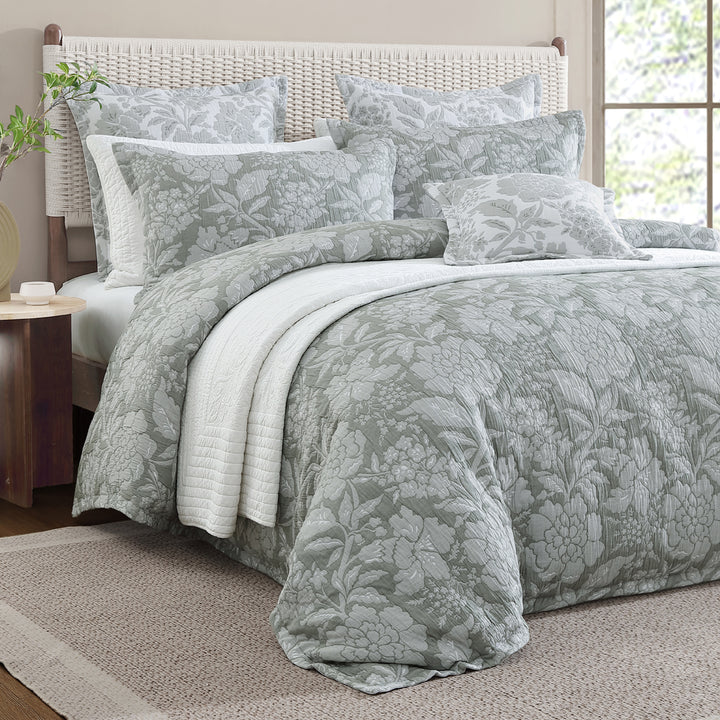 Private Collection Julieta Thyme Square Filled Cushion Lifestyle | My Linen