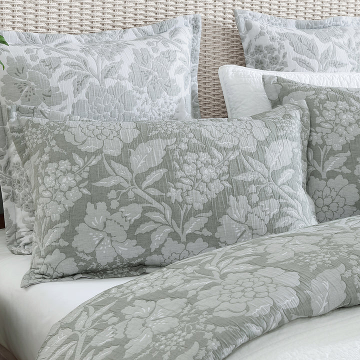Private Collection Julieta Thyme Quilt Cover Set Standard | My Linen