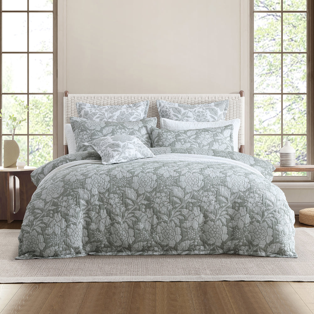Private Collection Julieta Thyme Quilt Cover Set | My Linen