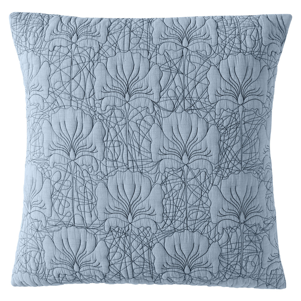 Private Collection Lilian Denim European Sham | My Linen
