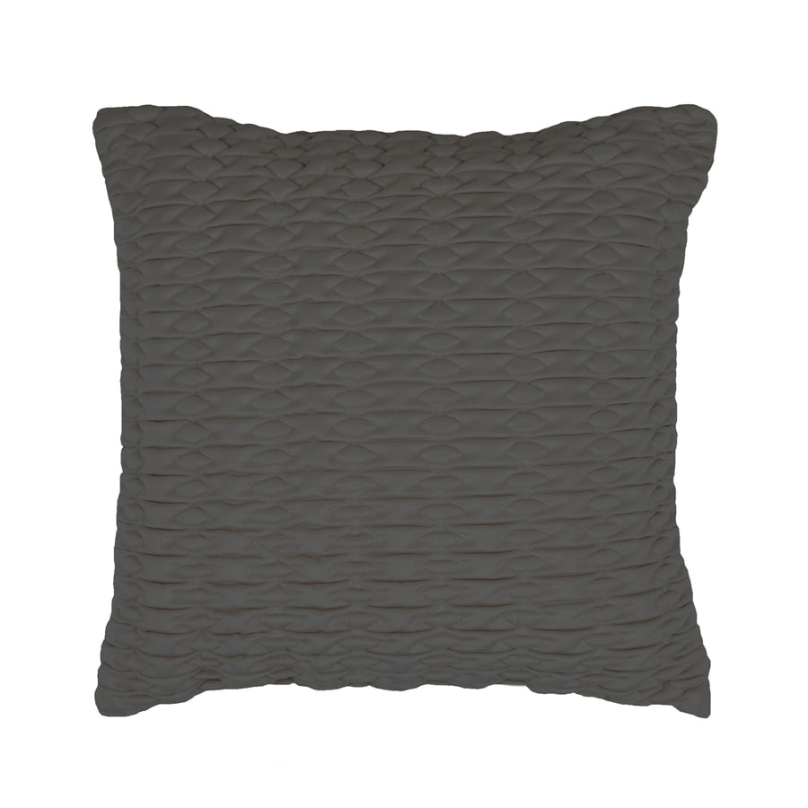 Private Collection Loxton Charcoal Square Filled Cushion | My Linen