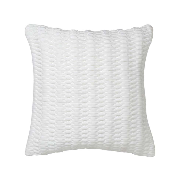 Loxton White Square Filled Cushion