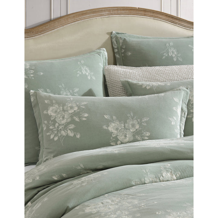 Private Collection Maisey Moss Quilt Cover Set Detail | My Linen