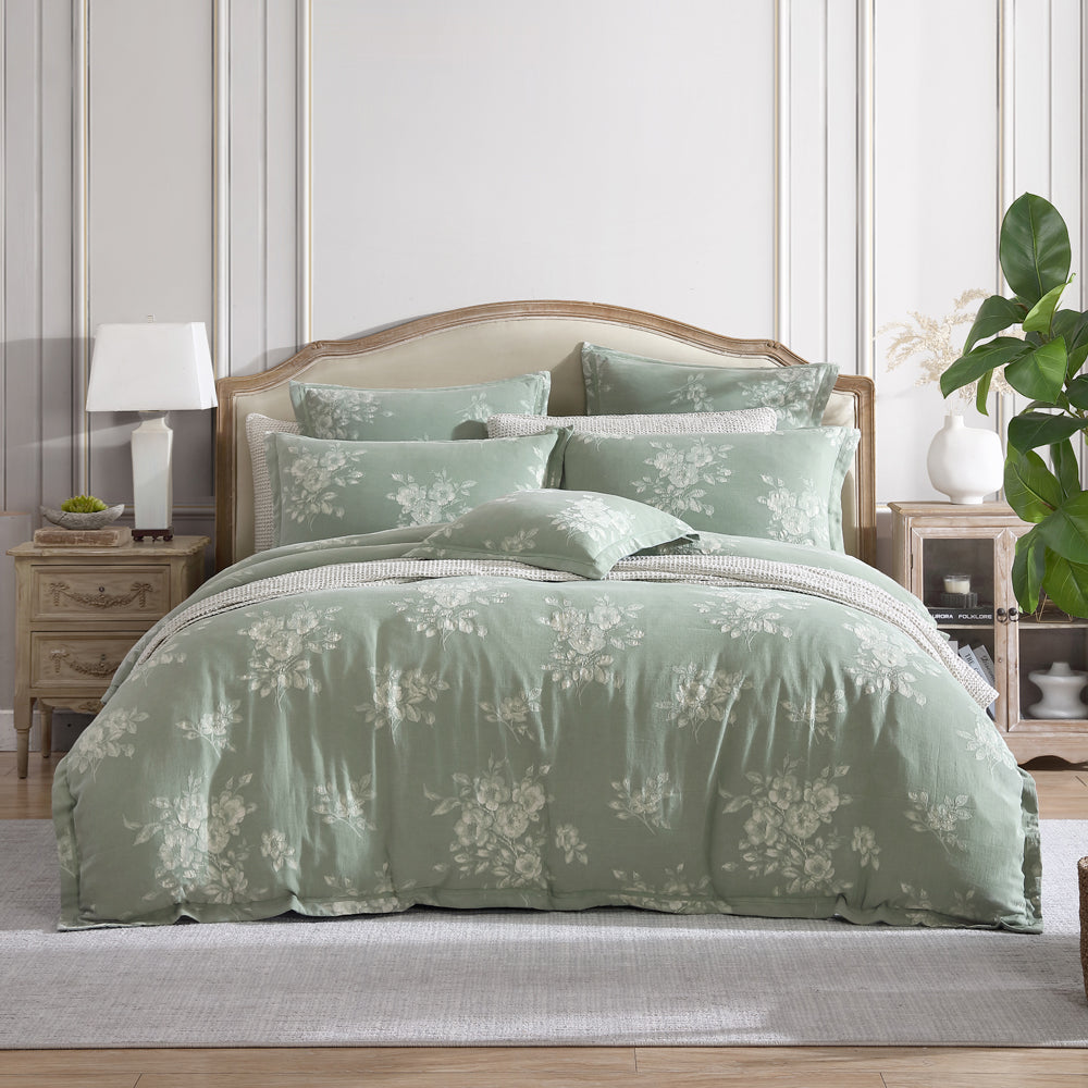 Private Collection Maisey Moss Quilt Cover Set | My Linen
