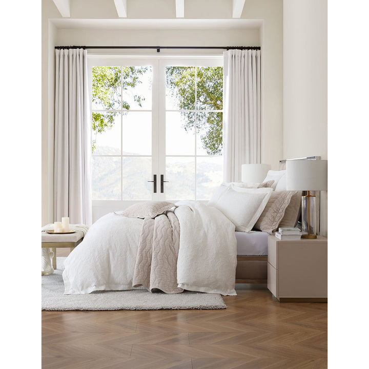 Marbella Ivory Quilt Cover Set | Super King