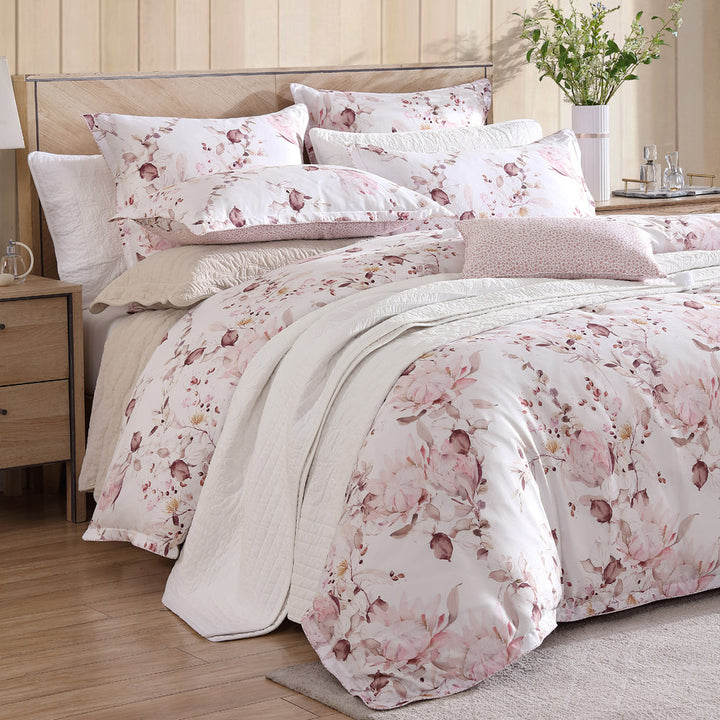 Millicent Rose Quilt Cover Set | King Bed