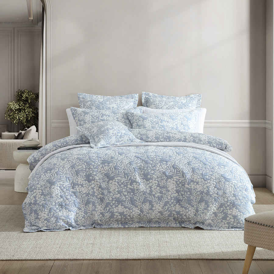 Private Collection Quinn Denim Quilt Cover Set | My Linen