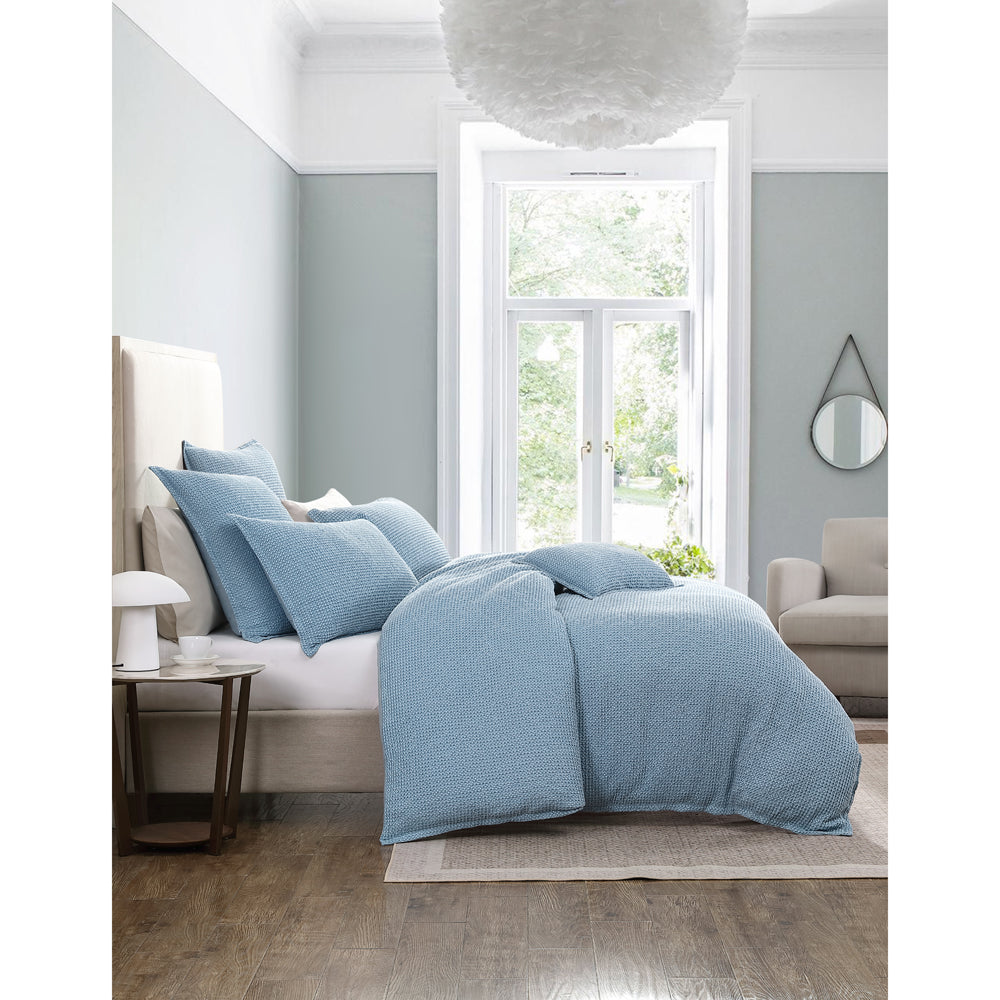 Urban Steel Quilt Cover Set | King Bed