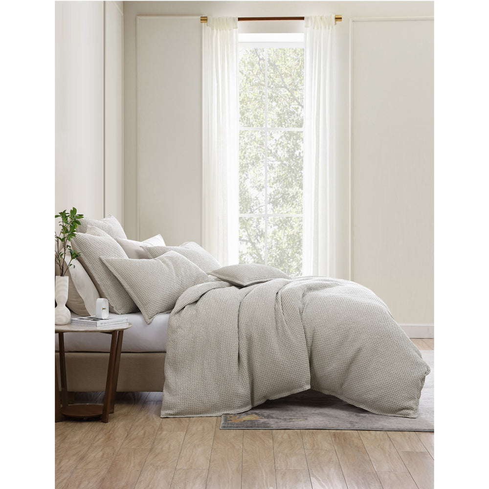 Urban Stone Quilt Cover Set | Queen Bed