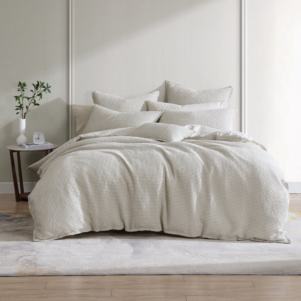 Urban Stone Quilt Cover Set | Super King
