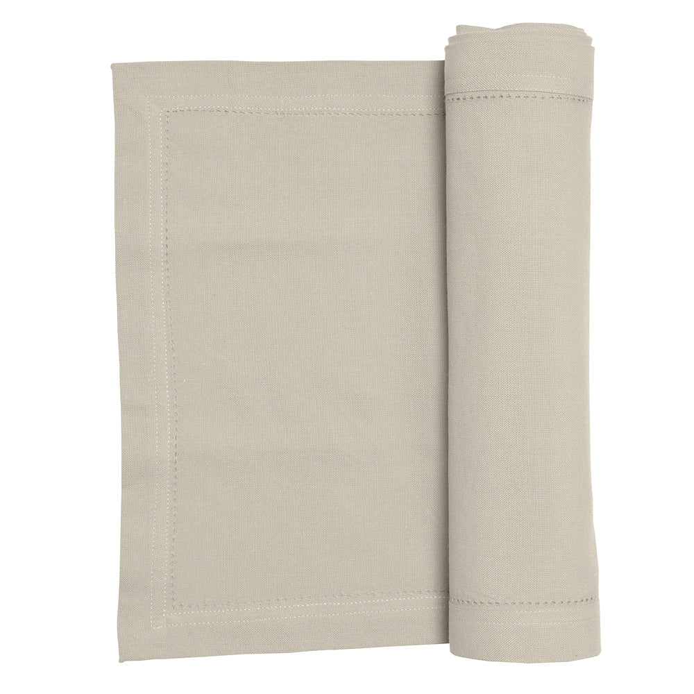 Hemstitch Table Runner Oatmeal | 180cm