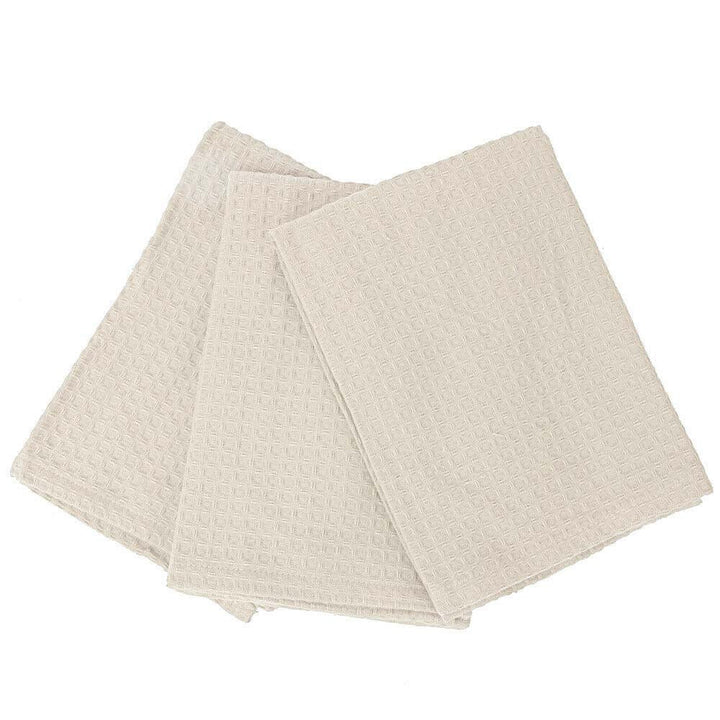 London Waffle Tea Towel Natural | 3 Pack