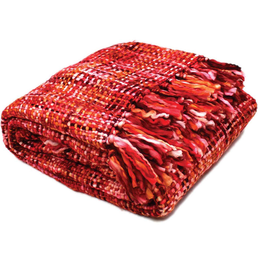 Oslo Cherry Ripe Throw