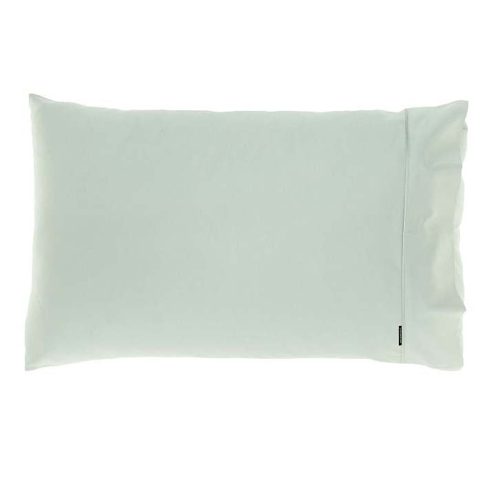 Augusta 100% Cotton 500TC Green Gum King Pillowcase