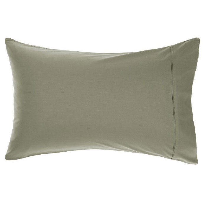 Nara Moss Bamboo Cotton Standard Pillowcase