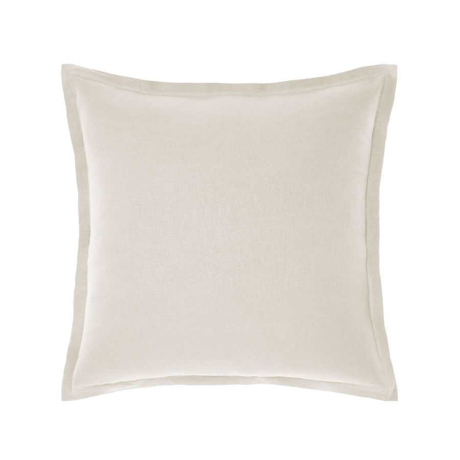 Nimes Natural Linen Square Filled Cushion