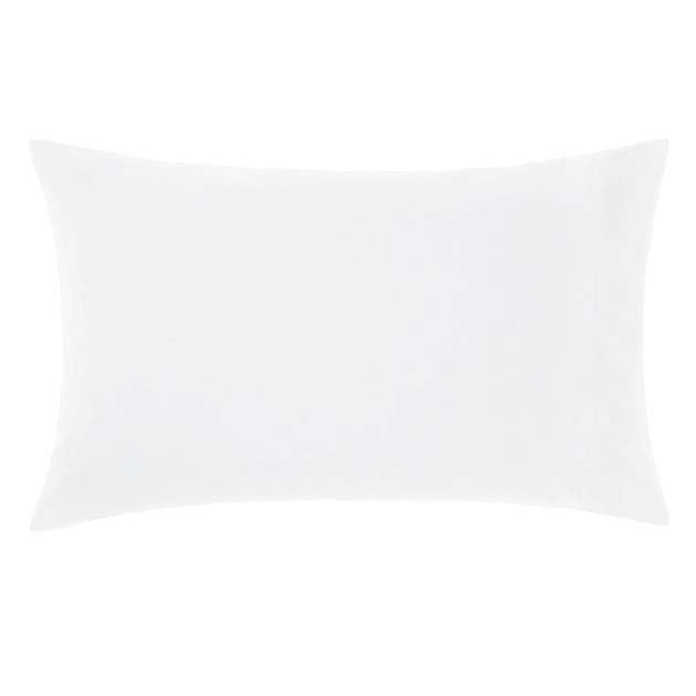 Nimes White Linen Standard Pillowcase