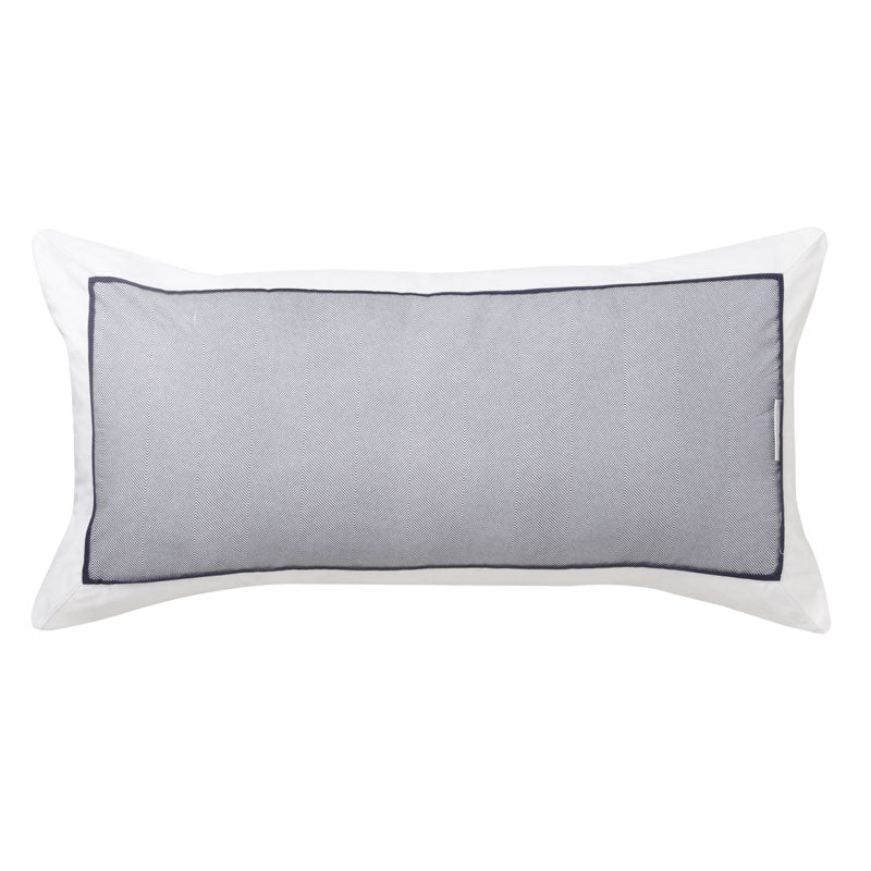 Essex Navy Long Filled Cushion