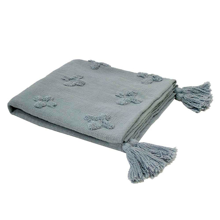 Ada Steel Blue Throw