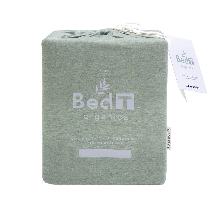 BedT Organica Sage Sheet Set | Queen Bed