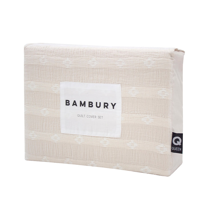 Carey Quilt Cover Set | Queen Bed