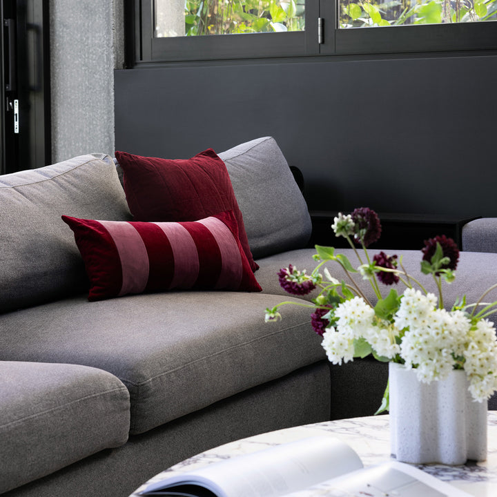 Bambury Cooper Berry Long Cushion Lifestyle | My Linen