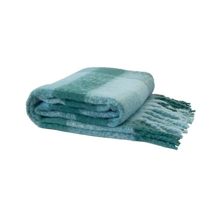 Bambury Cosmo Aqua Throw | My Linen