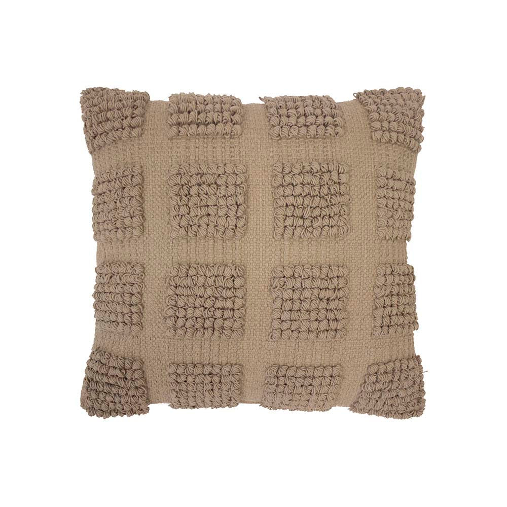 Dawson Almond Square Filled Cushion