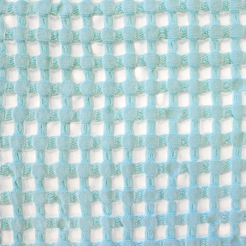 Dora Aqua Square Filled Cushion