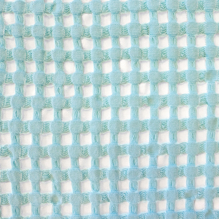 Dora Aqua Square Filled Cushion