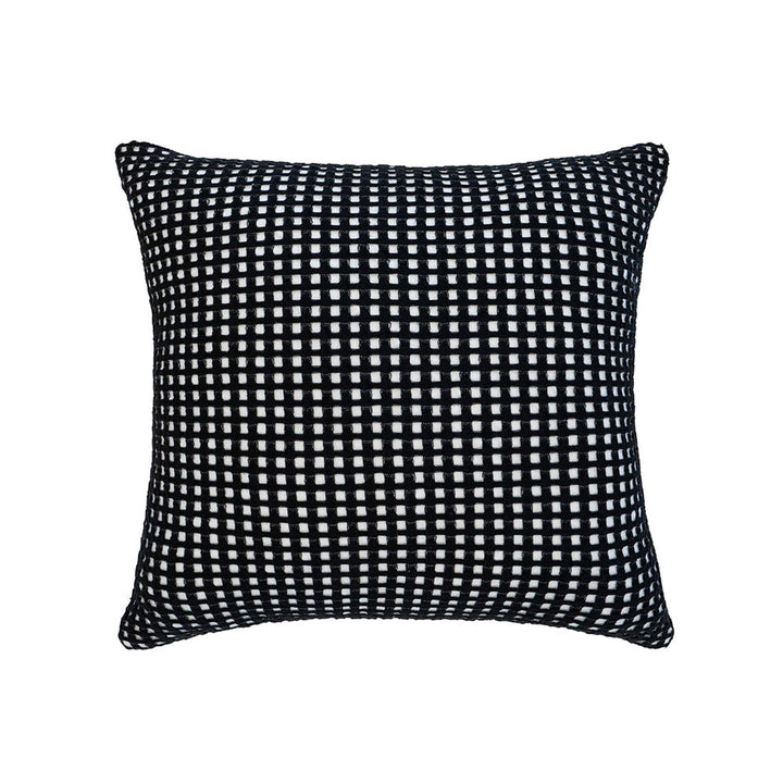 Dora Black Square Filled Cushion