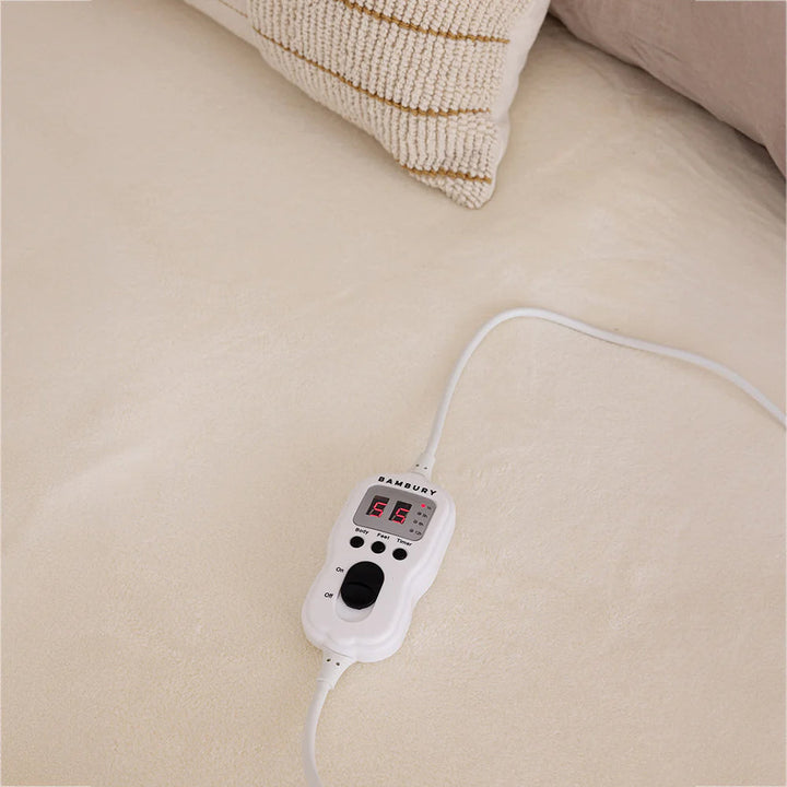 Premium Electric Blanket | Long Single Left Bed