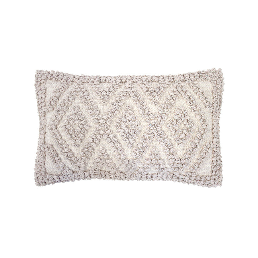 Emmeline Pebble Long Filled Cushion