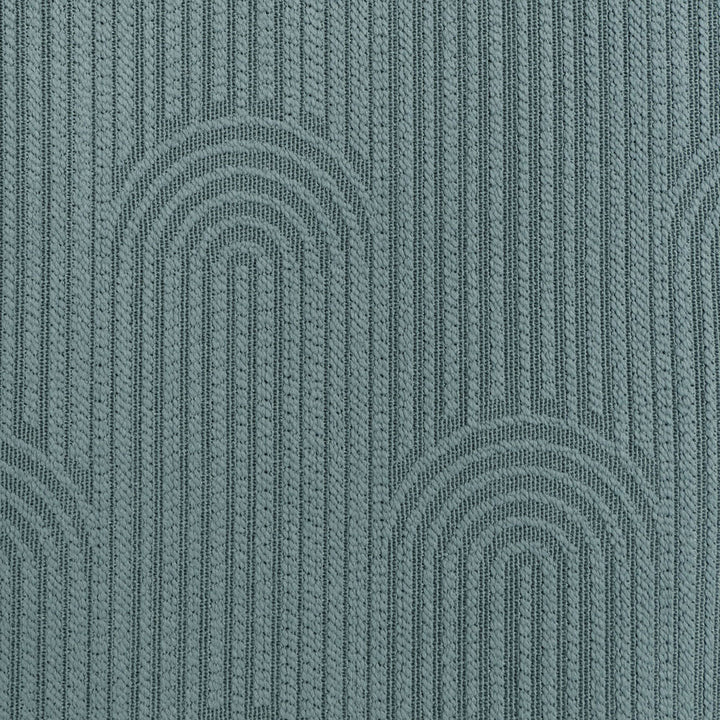 Bambury Eva Blue Square Filled Cushion Detail | My Linen