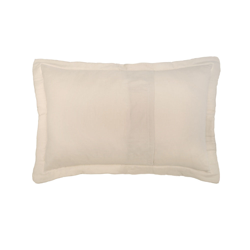 Bambury Flinders Pebble Coverlet Set Pillowcase Reverse | My Linen