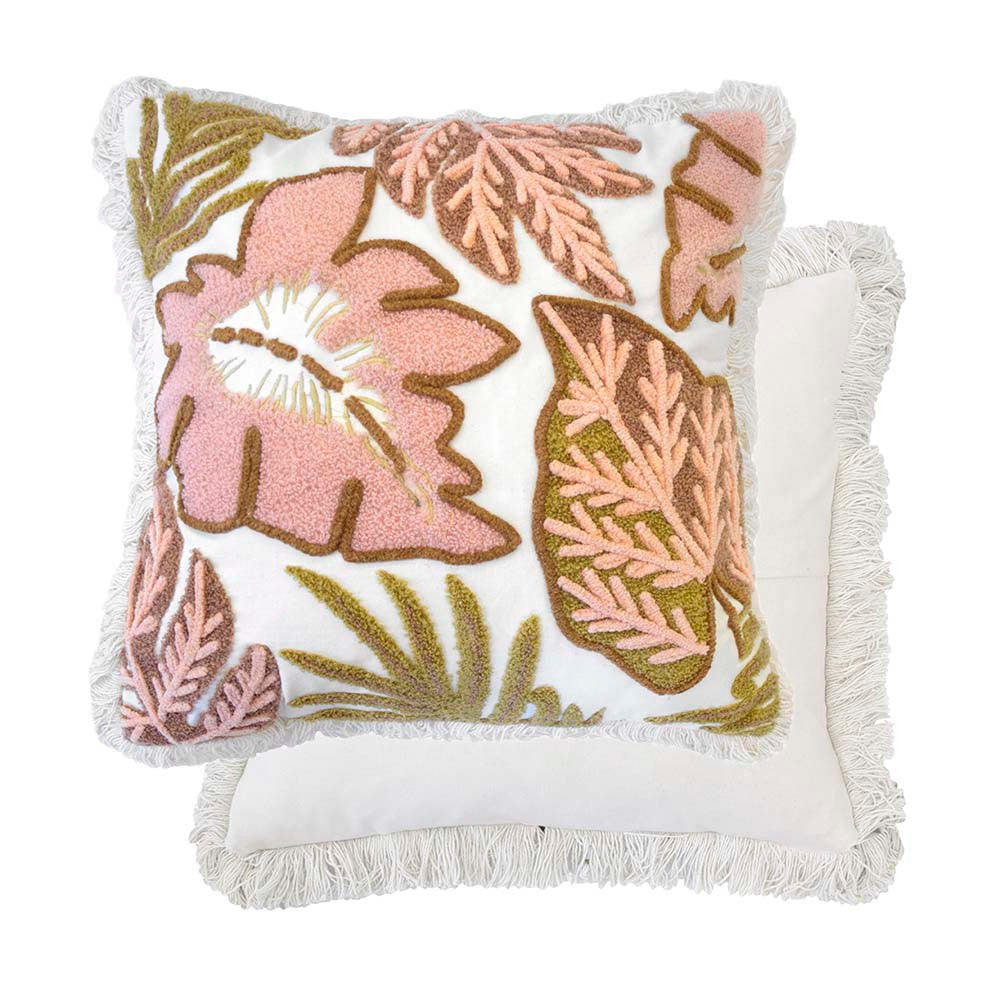 Flores Sunset Square Filled Cushion