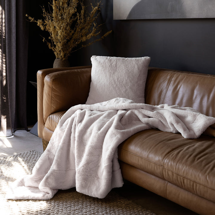 Bambury Frida Snow Throw Lifestyle | My Linen