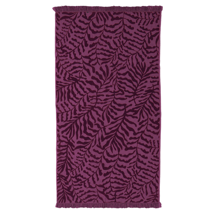 Bambury HiLo Nori Berry Beach Towel | My Linen