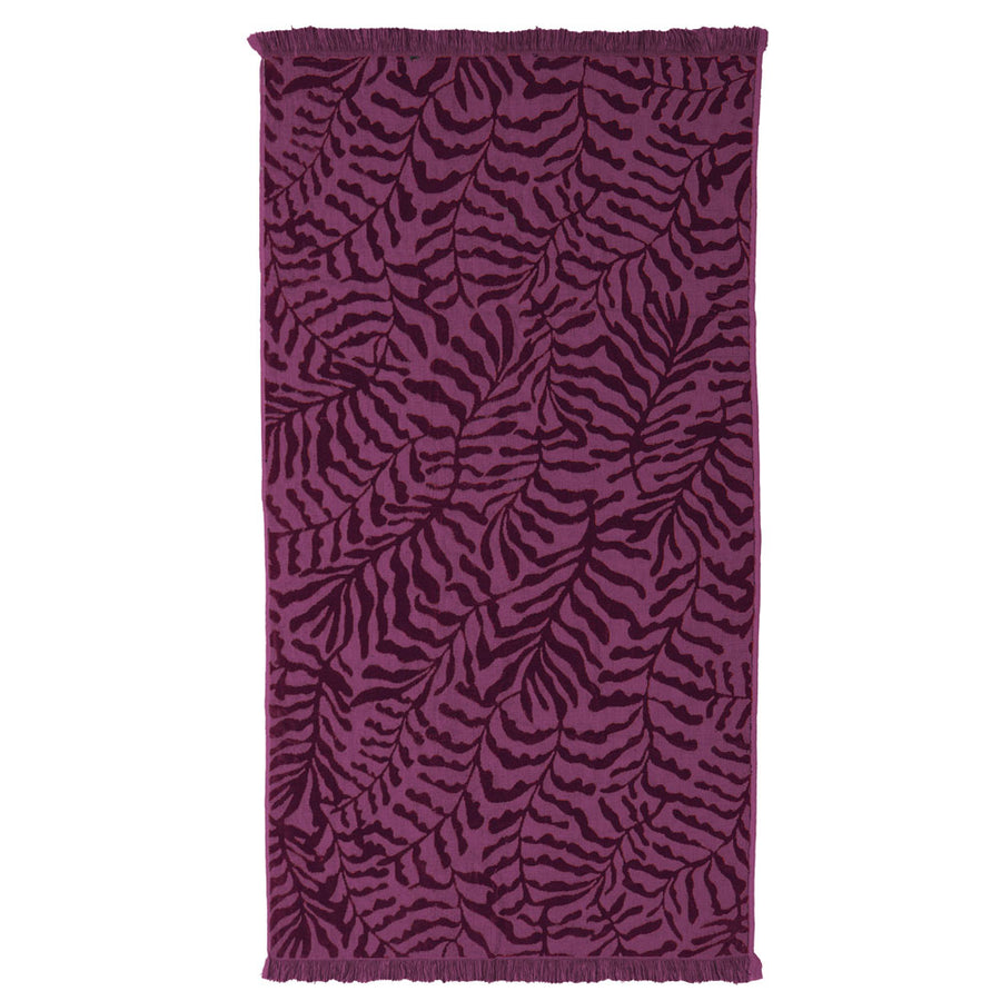 Bambury HiLo Nori Berry Beach Towel | My Linen